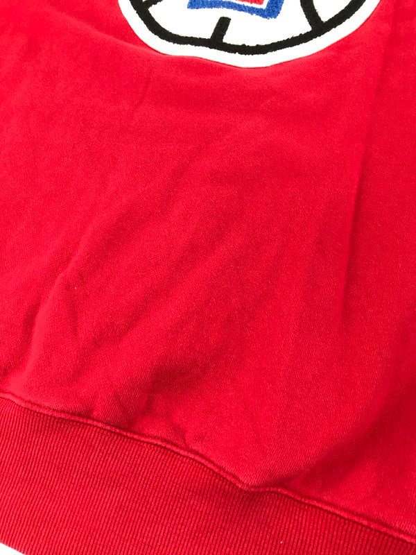 【中古品】【メンズ】 XLARGE エクストララージ NEWERA ニューエラ NBA エヌビーエー CLIPPERS MIX LOGO PULLOVER HOODED クリッパーズ ミックス ロゴ プルオーバー パーカー 142-250703-na-18-tag サイズ：L カラー：レッド 万代Net店