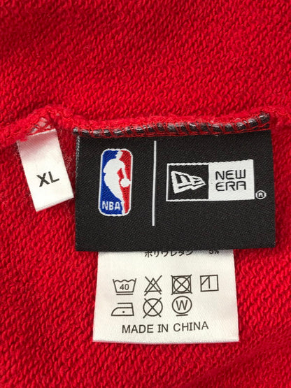 【中古品】【メンズ】 XLARGE エクストララージ NEWERA ニューエラ NBA エヌビーエー CLIPPERS MIX LOGO PULLOVER HOODED クリッパーズ ミックス ロゴ プルオーバー パーカー 142-250703-na-18-tag サイズ：L カラー：レッド 万代Net店