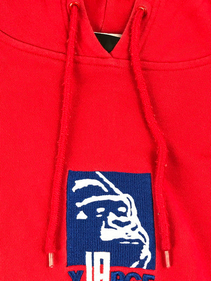 【中古品】【メンズ】 XLARGE エクストララージ NEWERA ニューエラ NBA エヌビーエー CLIPPERS MIX LOGO PULLOVER HOODED クリッパーズ ミックス ロゴ プルオーバー パーカー 142-250703-na-18-tag サイズ：L カラー：レッド 万代Net店