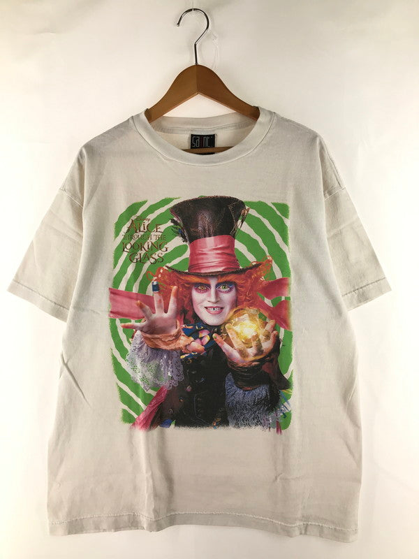 【中古美品】【メンズ】 SAINT MICHAEL セントマイケル DSNY_S/S TEE MAD HATTER SM-A23-0000-C25 ディズニー マッド ハッタ― ショートスリーブTシャツ トップス 140-250925-rt-05-tag カラー：ホワイト系 万代Net店