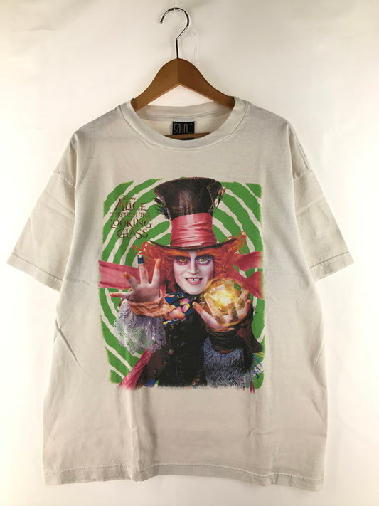 【中古美品】【メンズ】 SAINT MICHAEL セントマイケル DSNY_S/S TEE MAD HATTER SM-A23-0000-C25 ディズニー マッド ハッタ― ショートスリーブTシャツ トップス 140-250925-rt-05-tag カラー：ホワイト系 万代Net店