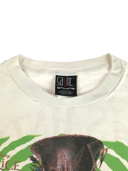 【中古美品】【メンズ】 SAINT MICHAEL セントマイケル DSNY_S/S TEE MAD HATTER SM-A23-0000-C25 ディズニー マッド ハッタ― ショートスリーブTシャツ トップス 140-250925-rt-05-tag カラー：ホワイト系 万代Net店