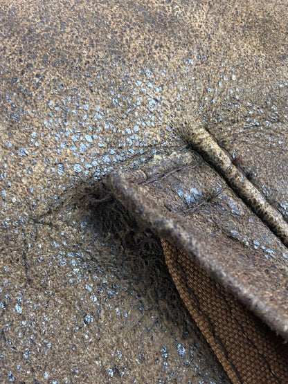 【現状渡し品】【メンズ】 AVIREX アヴィレックス USA製 B-3 MOUTON BOA FLIGHT JACKET 33H5595 AC-17755 ムートン ボア フライトジャケット アウター 145-250706-rt-09-tag サイズ：36 カラー：ブラウン 万代Net店