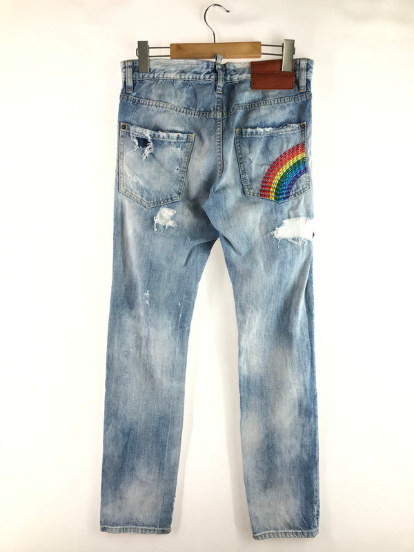 【中古品】【メンズ】 RAINBOW COOL GUY JEANS S71LB0707 レインボー クールガイ ジーンズ デニムパンツ ボトムス 151-250703-na-06-tag サイズ：44 カラー：ライトインディゴ 万代Net店