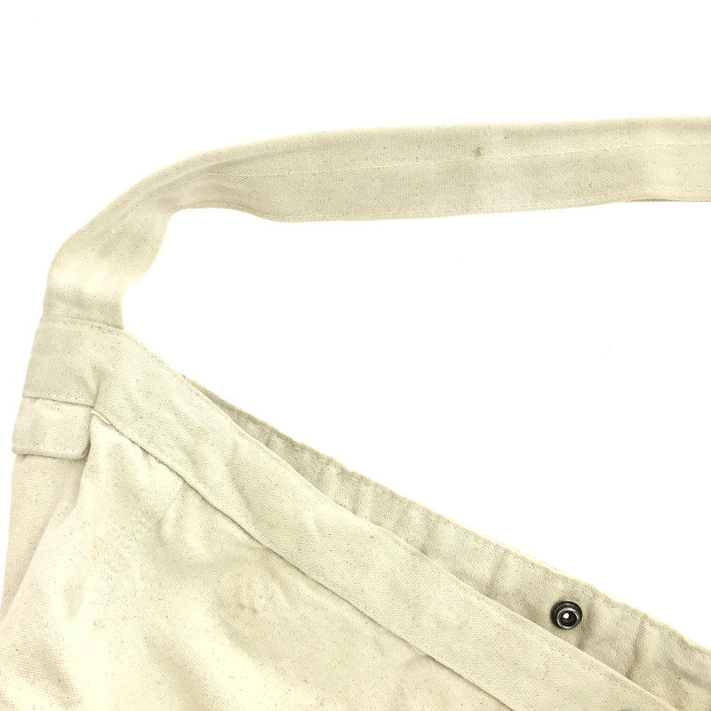 【現状渡し品】【メンズ】 VINTAGE ELLWOOD CITY LEDGER NEWS PAPER BAG ヴィンテージ エルウッド シティ レジャー ニュース ペーパー バッグ ショルダーバッグ カバン 188-250725-na-26-tag カラー：アイボリー 万代Net店