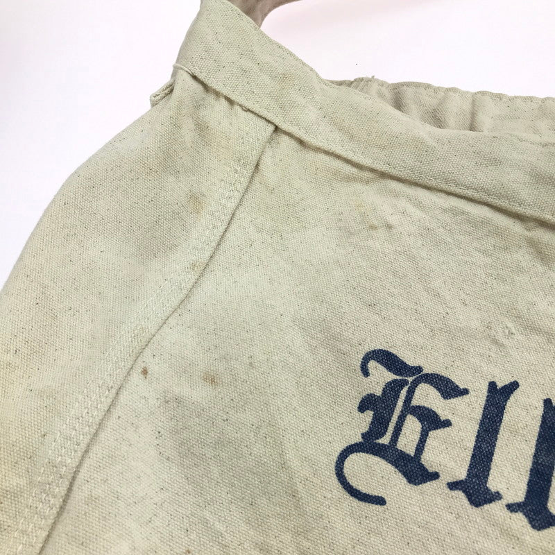 【現状渡し品】【メンズ】 VINTAGE ELLWOOD CITY LEDGER NEWS PAPER BAG ヴィンテージ エルウッド シティ レジャー ニュース ペーパー バッグ ショルダーバッグ カバン 188-250725-na-26-tag カラー：アイボリー 万代Net店