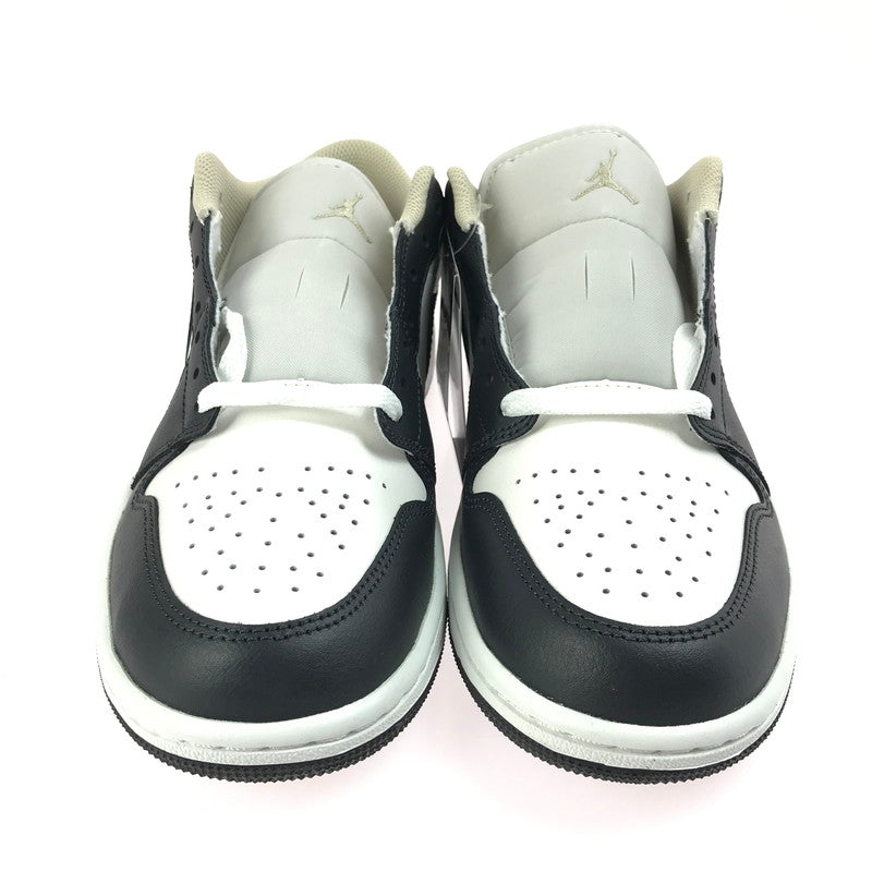 【中古美品】【メンズ】 NIKE ナイキ AIR JORDAN 1 LOW SUMMIT WHITE OFF NOIR 553558-153 エアジョーダン1 ロー サミットホワイト/オフノワール スニーカー 靴 160-250704-rt-13-tag サイズ：26.5cm US8.5 カラー：SUMMIT WHITE/OFF NOIR 万代Net店