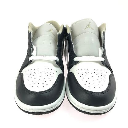 【中古美品】【メンズ】 NIKE ナイキ AIR JORDAN 1 LOW SUMMIT WHITE OFF NOIR 553558-153 エアジョーダン1 ロー サミットホワイト/オフノワール スニーカー 靴 160-250704-rt-13-tag サイズ：26.5cm US8.5 カラー：SUMMIT WHITE/OFF NOIR 万代Net店
