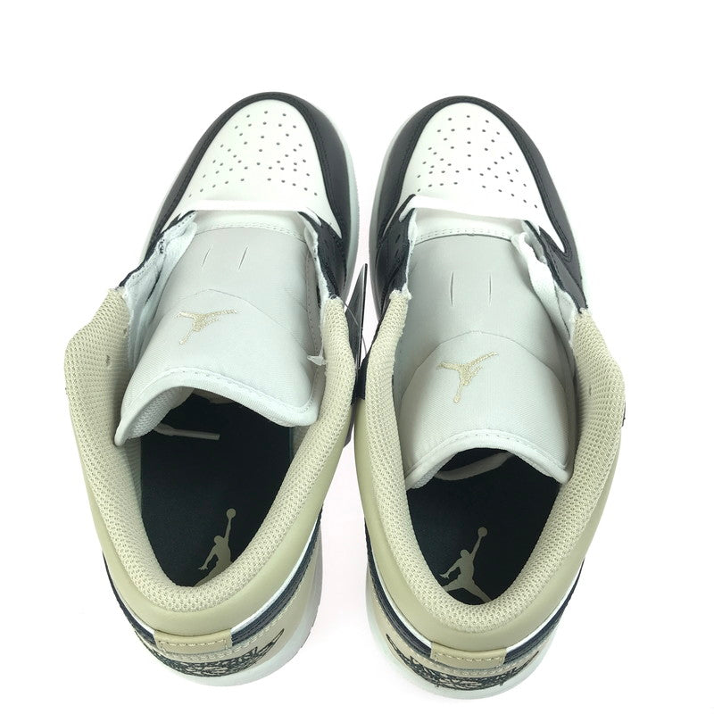 【中古美品】【メンズ】 NIKE ナイキ AIR JORDAN 1 LOW SUMMIT WHITE OFF NOIR 553558-153 エアジョーダン1 ロー サミットホワイト/オフノワール スニーカー 靴 160-250704-rt-13-tag サイズ：26.5cm US8.5 カラー：SUMMIT WHITE/OFF NOIR 万代Net店
