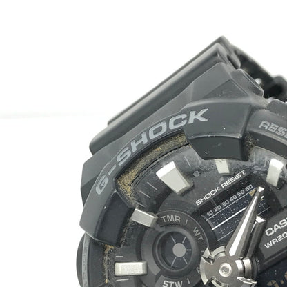 【中古品】【メンズ】 CASIO カシオ G-SHOCK GA-700 SERIES GA-700-1BJF ジーショック GA-700シリーズ アナデジ クォーツ 腕時計 196-250704-yy-18-tag カラー：ブラック 万代Net店