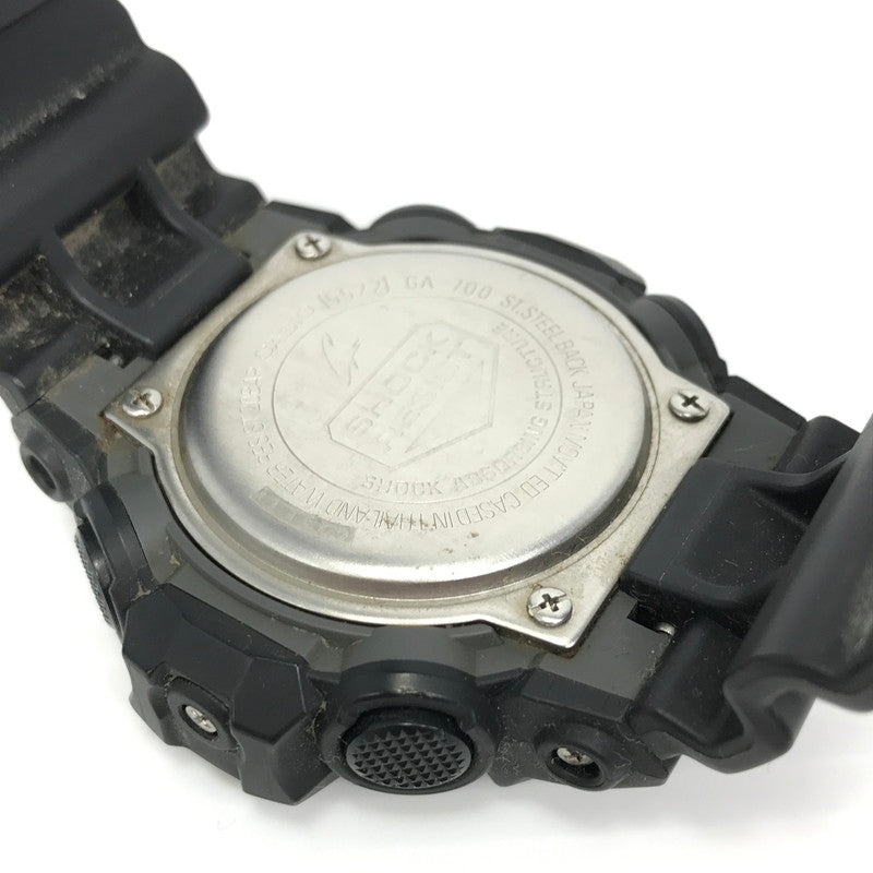 【中古品】【メンズ】 CASIO カシオ G-SHOCK GA-700 SERIES GA-700-1BJF ジーショック GA-700シリーズ アナデジ クォーツ 腕時計 196-250704-yy-18-tag カラー：ブラック 万代Net店