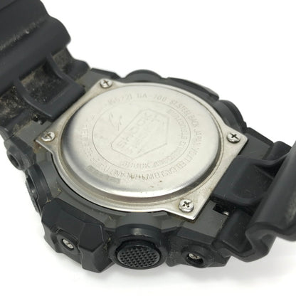 【中古品】【メンズ】 CASIO カシオ G-SHOCK GA-700 SERIES GA-700-1BJF ジーショック GA-700シリーズ アナデジ クォーツ 腕時計 196-250704-yy-18-tag カラー：ブラック 万代Net店