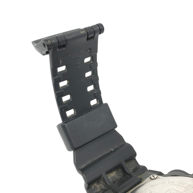 【中古品】【メンズ】 CASIO カシオ G-SHOCK GA-700 SERIES GA-700-1BJF ジーショック GA-700シリーズ アナデジ クォーツ 腕時計 196-250704-yy-18-tag カラー：ブラック 万代Net店