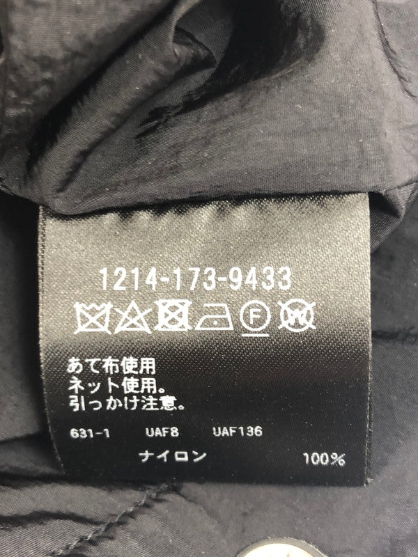 【中古美品】【メンズ】 H BEATY＆YOUTH エイチ ビューティーアンドユース LIMONTA NYLON PARACHUTE PANTS 1214-173-9433 リモンタ ナイロン パラシュートパンツ ボトムス 158-250704-hi-09-tag カラー：ブラック 万代Net店