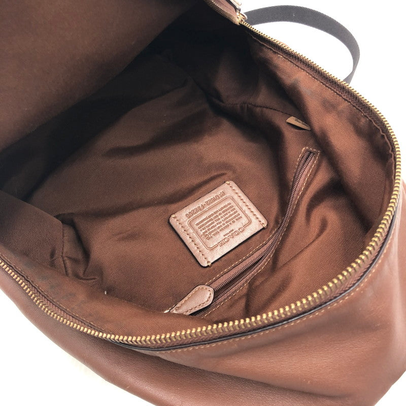 【現状渡し品】【レディース】 COACH コーチ SIGNATURE BAG PACK F32200 シグネチャー バッグパック デイバッグ リュック カバン 180-250702-rt-08-tag カラー：ブラウン 万代Net店