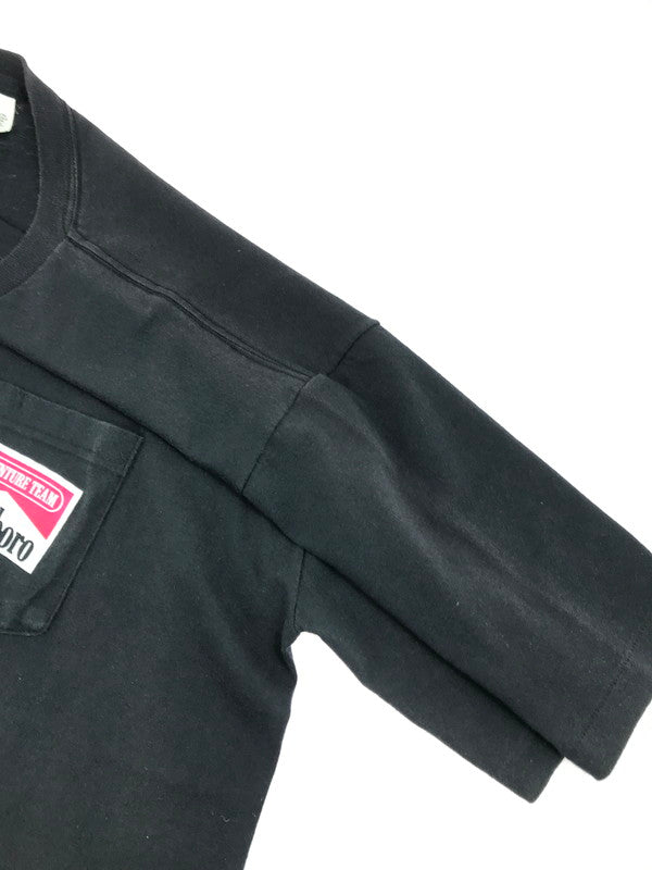 【現状渡し品】【メンズ】 USED 90's MARLBORO SNAKE PASS POCKET TEE 90年代 マルボロ スネークパス ポケットTシャツ USA製 半袖Tシャツ 146-250628-hi-22-tag カラー：ネイビー 万代Net店