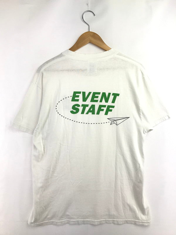 【現状渡し品】【メンズ】 TULTEX タルテックス 00's RADIO DISNEY WORLD TOUR EVENT STAFF TEE 2000年代 ディスニー ワールド ツアー イベントスタッフ Tシャツ トップス 146-260604-rt-24-tagh サイズ：L カラー：ホワイト 万代Net店
