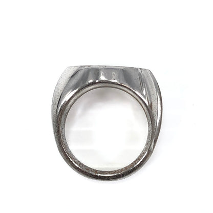 【現状渡し品】【メンズ】 A BATHING APE アベイシングエイプ FACE RING フェイスリング 指輪 アクセサリー 193-250705-hi-03-tag カラー：シルバー 20号 万代Net店