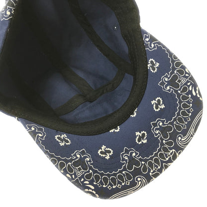 【中古美品】【メンズ】 SUPREME シュプリーム 21SS BANDANA CAMP CAP バンダナ キャンプ キャップ 帽子 185-260704-na-04-tagh カラー：ネイビー 万代Net店