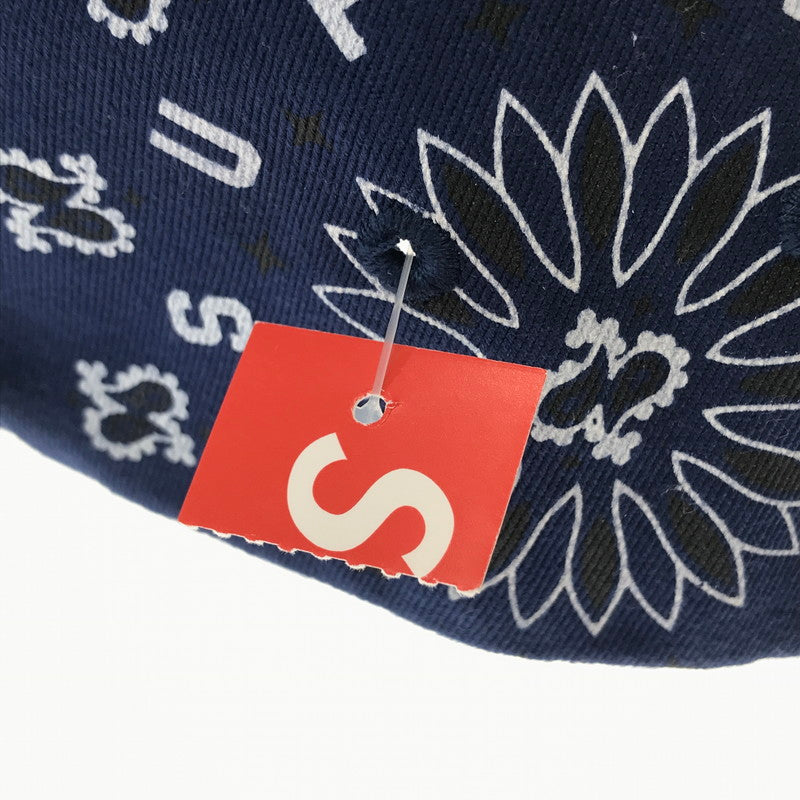 【中古美品】【メンズ】 SUPREME シュプリーム 21SS BANDANA CAMP CAP バンダナ キャンプ キャップ 帽子 185-260704-na-04-tagh カラー：ネイビー 万代Net店