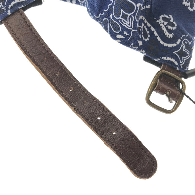 【中古美品】【メンズ】 SUPREME シュプリーム 21SS BANDANA CAMP CAP バンダナ キャンプ キャップ 帽子 185-260704-na-04-tagh カラー：ネイビー 万代Net店