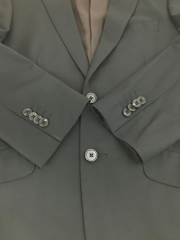 【中古品】【メンズ】 SUIT SET UP PL-HK-66994 スーツ セットアップ ジャケット パンツ ボトムス 141-250723-yy-16-tag サイズ：M カラー：ブラック 万代Net店