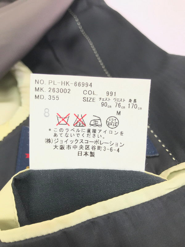 【中古品】【メンズ】 SUIT SET UP PL-HK-66994 スーツ セットアップ ジャケット パンツ ボトムス 141-250723-yy-16-tag サイズ：M カラー：ブラック 万代Net店