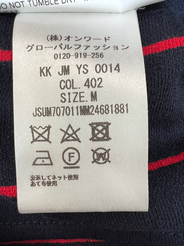【中古品】【メンズ】 JIL SANDER ジルサンダー STRIPE SHORTS JSUM707011 ストライプ ショーツ ボトムス ハーフパンツ ショートパンツ 152-260710-kk-18-hon サイズ：M カラー：ネイビー 万代Net店