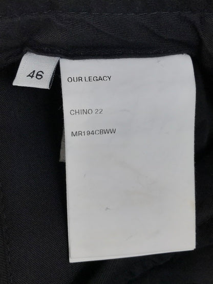 【中古品】【メンズ】 CHINO 22 CHINO SLACKS TROUSERS PANTS MR194CBWW チノ22 チノスラックス トラウザーズ パンツ ボトムス 151-250710-ki-06-tag サイズ：46 カラー：ブラック 万代Net店