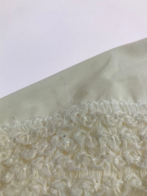 【中古品】 MEAGRATIA メアグラーティア FRINGE LONG SHIRT 23231-0505 フリンジ ロングシャツ 長袖シャツ トップス 140-250713-rt-02-tag サイズ：1 カラー：ホワイト 万代Net店