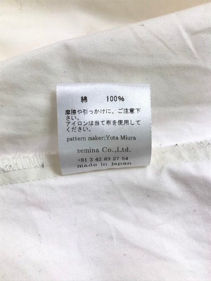 【中古品】 MEAGRATIA メアグラーティア FRINGE LONG SHIRT 23231-0505 フリンジ ロングシャツ 長袖シャツ トップス 140-250713-rt-02-tag サイズ：1 カラー：ホワイト 万代Net店