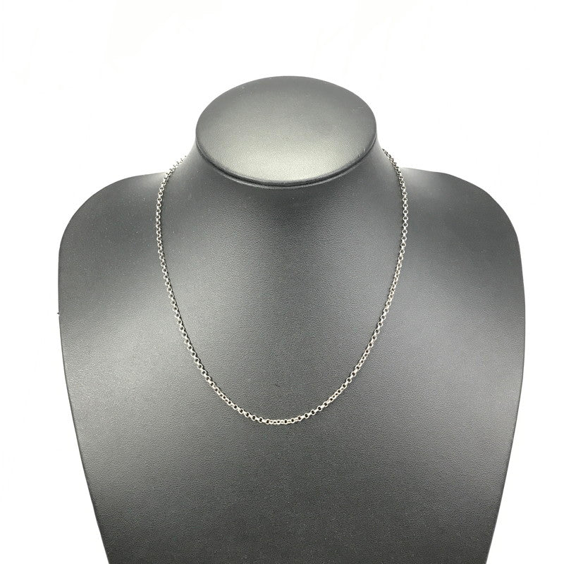 【中古品】【メンズ】 CHROME HEARTS クロムハーツ NECKCHAIN R18 ネックチェーン ロールチェーンネックレス アクセサリー 190-250706-na-01-tag カラー：シルバー 万代Net店