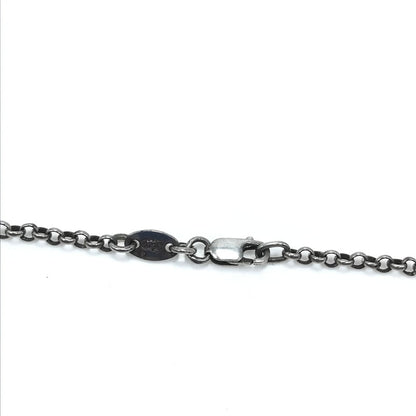 【中古品】【メンズ】 CHROME HEARTS クロムハーツ NECKCHAIN R18 ネックチェーン ロールチェーンネックレス アクセサリー 190-250706-na-01-tag カラー：シルバー 万代Net店