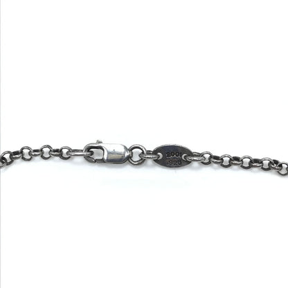 【中古品】【メンズ】 CHROME HEARTS クロムハーツ NECKCHAIN R18 ネックチェーン ロールチェーンネックレス アクセサリー 190-250706-na-01-tag カラー：シルバー 万代Net店