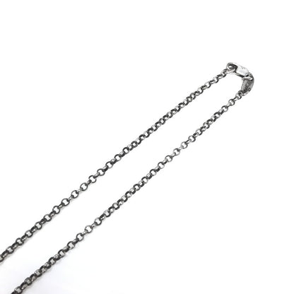 【中古品】【メンズ】 CHROME HEARTS クロムハーツ NECKCHAIN R18 ネックチェーン ロールチェーンネックレス アクセサリー 190-250706-na-01-tag カラー：シルバー 万代Net店