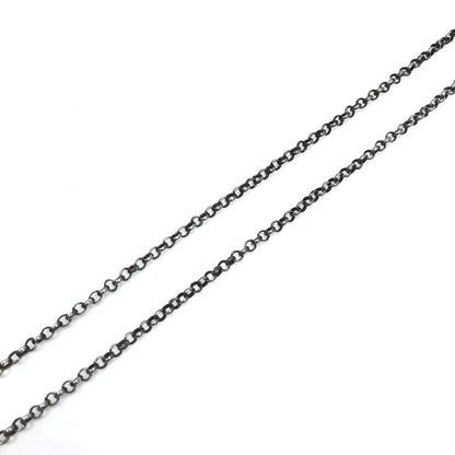【中古品】【メンズ】 CHROME HEARTS クロムハーツ NECKCHAIN R18 ネックチェーン ロールチェーンネックレス アクセサリー 190-250706-na-01-tag カラー：シルバー 万代Net店