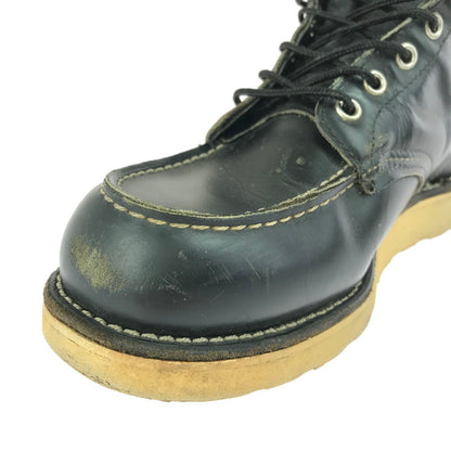 【現状渡し品】【メンズ】 RED WING レッドウィング CLASSIC MOC BOOT 08179 20世紀博奇版 クラシックモックブーツ 靴 164-250723-rt-07-tag サイズ：7.5 カラー：ブラック 万代Net店