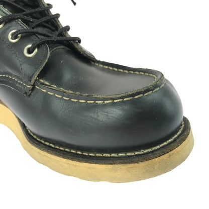 【現状渡し品】【メンズ】 RED WING レッドウィング CLASSIC MOC BOOT 08179 20世紀博奇版 クラシックモックブーツ 靴 164-250723-rt-07-tag サイズ：7.5 カラー：ブラック 万代Net店