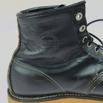 【現状渡し品】【メンズ】 RED WING レッドウィング CLASSIC MOC BOOT 08179 20世紀博奇版 クラシックモックブーツ 靴 164-250723-rt-07-tag サイズ：7.5 カラー：ブラック 万代Net店