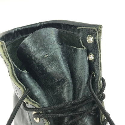 【現状渡し品】【メンズ】 RED WING レッドウィング CLASSIC MOC BOOT 08179 20世紀博奇版 クラシックモックブーツ 靴 164-250723-rt-07-tag サイズ：7.5 カラー：ブラック 万代Net店