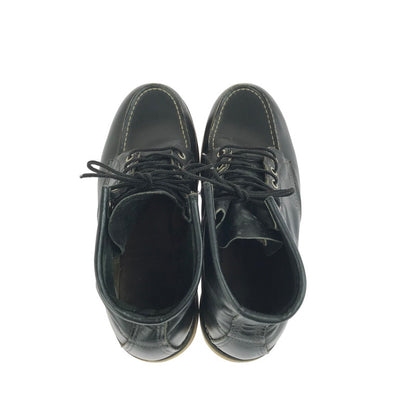 【現状渡し品】【メンズ】 RED WING レッドウィング CLASSIC MOC BOOT 08179 20世紀博奇版 クラシックモックブーツ 靴 164-250723-rt-07-tag サイズ：7.5 カラー：ブラック 万代Net店