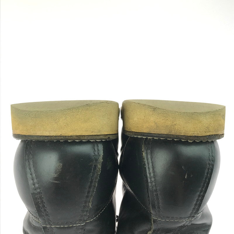 【現状渡し品】【メンズ】 RED WING レッドウィング CLASSIC MOC BOOT 08179 20世紀博奇版 クラシックモックブーツ 靴 164-250723-rt-07-tag サイズ：7.5 カラー：ブラック 万代Net店