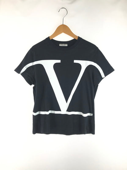 【中古品】【メンズ】 VALENTINO ヴァレンティノ V LOGO PRINT TEE SV3MG02T5F6 Vロゴ プリント Tシャツ 半袖Tシャツ 141-250711-na-11-tag サイズ：S カラー：ブラック 万代Net店