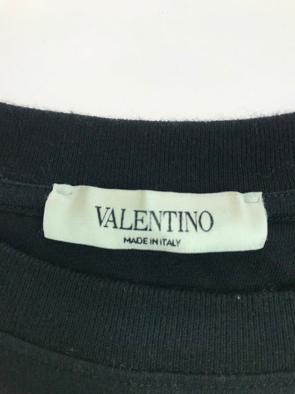 【中古品】【メンズ】 VALENTINO ヴァレンティノ V LOGO PRINT TEE SV3MG02T5F6 Vロゴ プリント Tシャツ 半袖Tシャツ 141-250711-na-11-tag サイズ：S カラー：ブラック 万代Net店