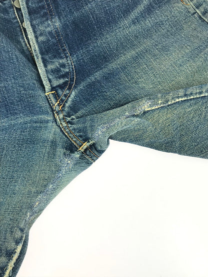 【現状渡し品】【メンズ】 Levi's リーバイス 60'S 501 DENIM PANTS 60年代 501 デニムパンツ 刻印6 BIG E前期 推定ダブルネーム ジーンズ ボトムス 157-250706-na-05-tag サイズ：表記サイズなし 下記参照 カラー：インディゴ 万代Net店