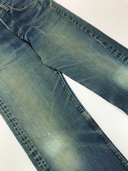 【現状渡し品】【メンズ】 Levi's リーバイス 60'S 501 DENIM PANTS 60年代 501 デニムパンツ 刻印6 BIG E前期 推定ダブルネーム ジーンズ ボトムス 157-250706-na-05-tag サイズ：表記サイズなし 下記参照 カラー：インディゴ 万代Net店