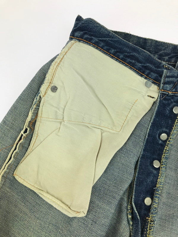 【現状渡し品】【メンズ】 Levi's リーバイス 60'S 501 DENIM PANTS 60年代 501 デニムパンツ 刻印6 BIG E前期 推定ダブルネーム ジーンズ ボトムス 157-250706-na-05-tag サイズ：表記サイズなし 下記参照 カラー：インディゴ 万代Net店