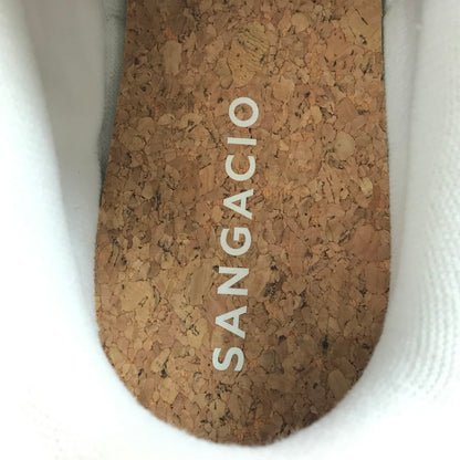 【中古美品】【メンズ】 Sangacio サンガッチョ NEWS ORGANIC SNEAKERS にゅ～ず オーガニック スニーカー 靴 162-250723-rt-03-tag サイズ：27.5ｃｍ カラー：アイボリー 万代Net店