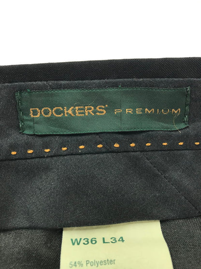 【中古品】【メンズ】 DOCKERS PREMIUM ドッカーズ プレミアム 00’S RELAXED FIT SLACKS PANTS 00年代 スラックスパンツ ボトムス 157-261014-na-18-tagh サイズ：W36 L34 カラー：ブラック 万代Net店