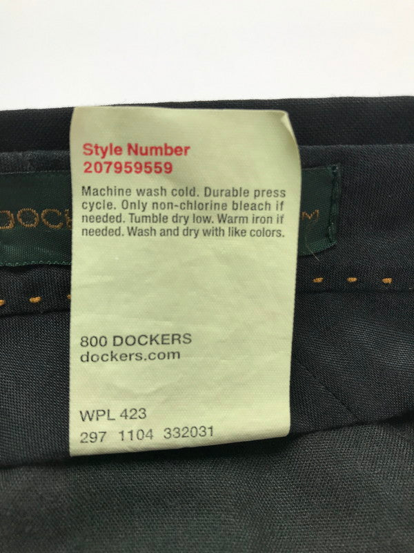 【中古品】【メンズ】 DOCKERS PREMIUM ドッカーズ プレミアム 00’S RELAXED FIT SLACKS PANTS 00年代 スラックスパンツ ボトムス 157-261014-na-18-tagh サイズ：W36 L34 カラー：ブラック 万代Net店